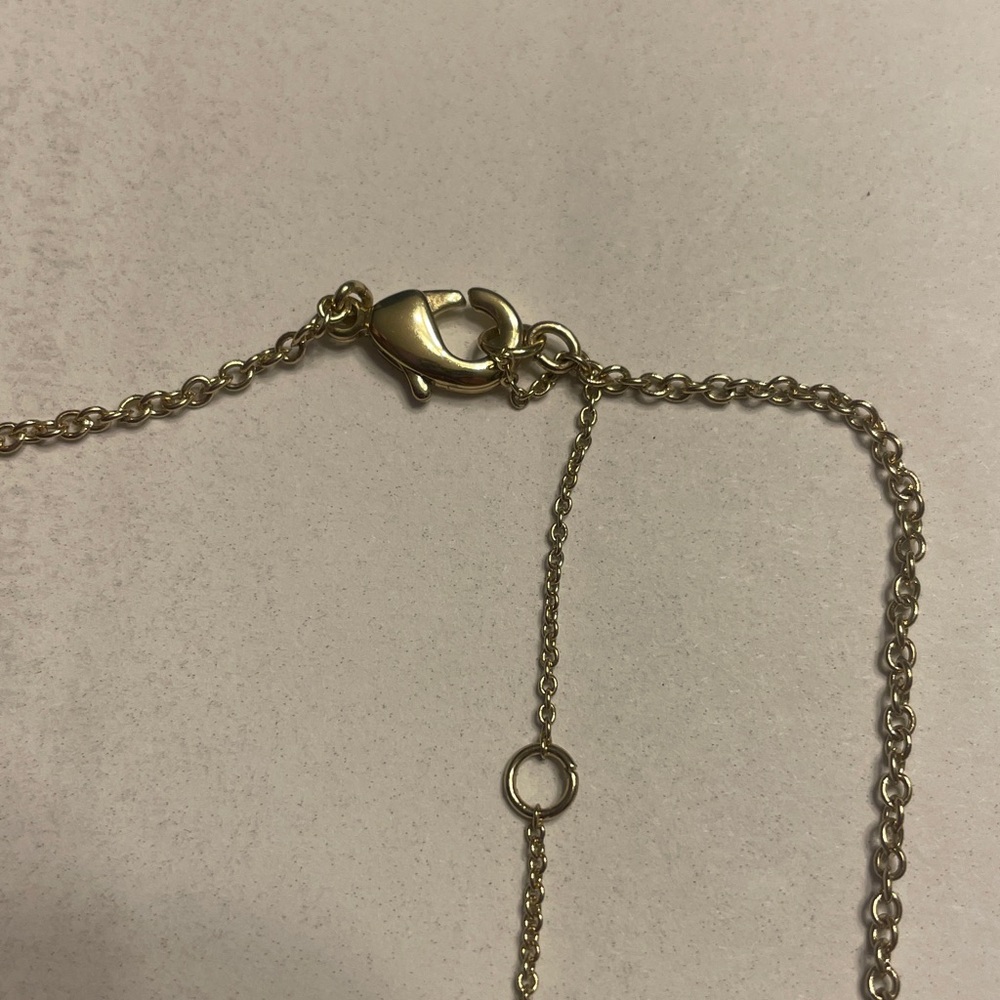 ANNE KLEIN Crystal & Stone Cluster Statement Necklace - Picture 5 of 6